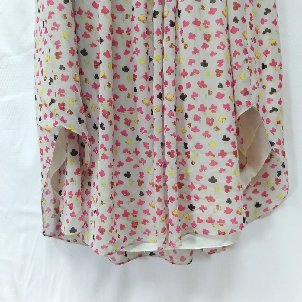 RACHEL Rachel Roy Floral Empire Waist Chiffon Dress Size XL - Picture 11 of 16
